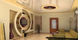 ankara alçıpan niş tv ünitesi modelleri