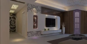 ankara alçıpan niş tv ünitesi modelleri